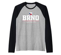 Brno Czech Republic Maglia con Maniche Raglan