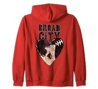Broad City Abbi & Ilana Cartoon Felpa con Cappuccio