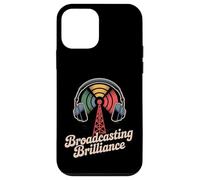 Broadcasting Brilliance Design retrò Custodia per iPhone 12 mini