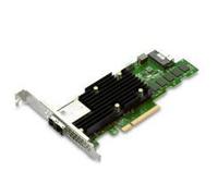 Broadcom 9580-8i8e controller RAID PCI Express x8 4.0 12 Gbit/s (Broadcom MegaRAID 9580-8i8e - Storage controller [RAID] - 16 C