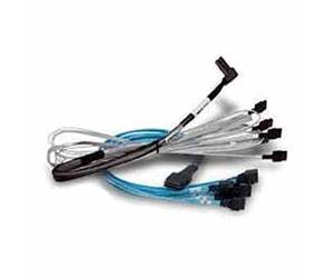 Broadcom - SAS internal cable - 1x8 Slim SAS (SFF-8654) (M) to 1x8 Slim SAS (SFF