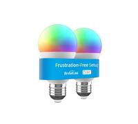 Broadlink BLE Flash Setup Smart Bulb LB4E27F, A60/E27/9W/800LM, Color Changing with Music Sync, Works with Alexa (2)