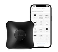 BroadLink RM4 pro - Telecomando universale IR e RF 433MHz, apprendimento codici, TV, AC, motori per tende, supporta Alexa