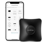 Broadlink Telecomando universale IR e RF - WiFi Smart Remote per domotica, TV, motore di tendina, condizionatore, ventola, funziona con Alexa, Google Assistant, IFTTT (RM4 Pro)