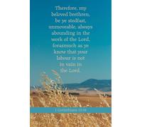 Broadman Church Suppl General Worship Bulletin: Be Ye Stedfast (Packag (Poster)