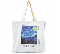 BROADREAM Borsa Shopper Donna, Tote Bag, Borsa Tela Donna, Shopper in Tela, Borsa Canvas Perfetto per Shopping, Scuola, Regali