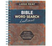 Broadstreet Publishing Group LLC Bible Word Search Devotional (Anello, filo)