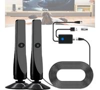 Broadwave TV Antenna 2025, Broadwave Digital Antenna for Smart TV Indoor, 2025 New Supports 4k Full HD, Long Range Reception HD (2PCS)