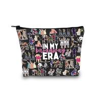 Broadway - Borsa regalo musicale teatrale in My Broadway Era Musical Theatre Gift West End Broadway Zipper Pouch Makeup Bag (Broadway Era BLK EU)