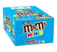Broadway candy M&M'S - Cioccolato al latte formato mini, 50 g, tubetto da 24 pezzi
