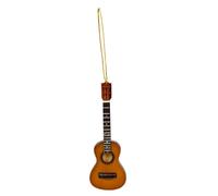 Broadway Gift Ukulele Music Instrument Replica Christmas Ornament,Brown,Size 5 inch