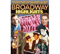 Broadway Highlights (DVD) Edgar Bergen George Burns George Jessel Gracie Allen