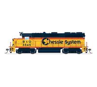 Broadway Limited 8884 EMD GP35, B&O 3545, Chessie System, Paragon4 Sound/DC/DCC,