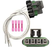 Broaug Modulo di controllo motore soffiante/connettore resistore cablaggio a 4 fili, compatibile con Buick Chevrolet GMC Ford Toyota Jeep, ricambio per OE 88970281 645-528 15306069 PTA1046