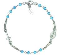 BROBC3 AMEN BRACCIALE Rosario argento