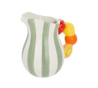 Brocca 18 cm decoro frutta Florafruit ceramica