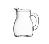 4 PZ BROCCA CARAFFA BISTROT LT0,50 LATTE SUCCO ACQUA VINO VETRO CATERING 5 2024