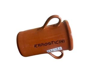 BROCCA CARAFFA PORTA ARROSTICINI TERRACOTTA