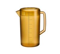 Brocca con Manico, 3500ML | Beccuccio Salvagoccia, con Coperchio, Versatile, per Bevande Fredde, Cucina