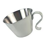 Brocca da latte multifunzione in acciaio inox da 100 ml, per schiumare il latte, per la casa, caffè, all'aperto, godimento professionale del latte
