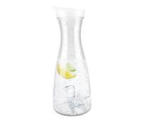 brocca d'acqua acrilica 20/33/54 oz, chiara Brocca infrangibile del frigorifero del contenitore di bevande con il coperchio di plastica per uso del ristorante della casa del bar (54oz)