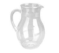 Brocca d'acqua acrilica: capacità 2,0 litri, materiale acrilico, design leggero e resistente, adatto per l'uso quotidiano e facile da pulire.