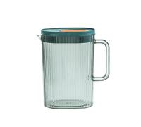 Brocca dell'acqua potabile con il contenitore del succo del coperchio 2.2L | Per acqua tè freddo succo latte (verde)