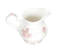 Brocca di ceramica Creamer Piccola Milk Kettle Branco ceramico Sciroppo Pitcher