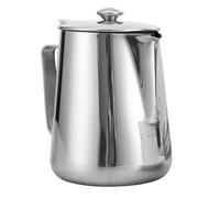 Brocca for caffè in acciaio inossidabile, brocca for Latte Art, for schiumare il latte espresso, for for uso in caffetteria Schiuma Cremosa(350ML)