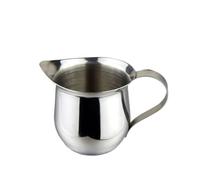 Brocca For Schiumare Il Latte In Acciaio Inossidabile A Forma Di Campana, Bricco For Latte For Barista, Cappuccino, Caffè Espresso, 1 Pezzo(90ml)