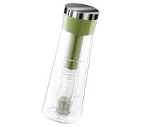 Brocca in acciaio inox di alta qualità, design portatile, per caffè freddo, tè, attività all'aperto, materiali robusti, picnic all'aperto, infusore per caffè