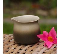 Brocca in ceramica grigia con collare 150 ml