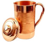 Brocca in rame puro al 100% per conservare acqua e servire articoli - 1500 ml