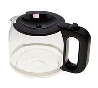 Brocca in vetro compatibile con / ricambio per macchina da caffè Braun AS00001538 KF1100 Breakfast Serie 1