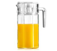 Brocca in vetro con coperchio da 1,5 l