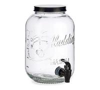 Brocca in vetro trasparente rubinetto 3800 ml