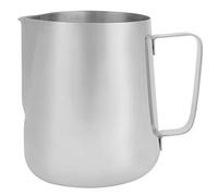 Brocca latte in acciaio in acciaio brocca schiuma caffettiera tazza di latte - ideale per l'uso domestico (600 ml senza scala)