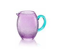 Brocca linea multicolor Tipologia Brocca ametista con manico turchese