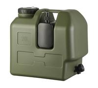 brocca per acqua all'aperto dell'HDPE del commestibile 20L con il rubinetto per il punto culminante trasportabile delle avventure dello zaino in spalla e dello zaino in spalla