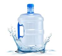 Brocca per acqua da 10 litri con manico trasparente a tenuta stagna per uso alimentare per uso domestico all'aperto