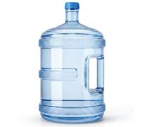 Brocca per acqua in plastica da 1 confezione da 11, 3 litri per uso alimentare, brocca per acqua da galloni con manico integrato e tappo a prova di perdite, da galloni