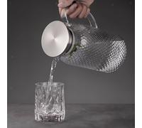 Brocca per bevande Brocca per latte trasparente Brocca per acqua succhi