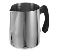 Brocca Per Caffè in Metallo La Preparazione Del Bricco Acciaio Inox Montalatte