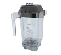 Brocca per frullatore, contenitore sostitutivo da 48 once con gruppo lame in acciaio inossidabile per frullatori Touch and Go commerciali