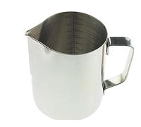 Brocca per latte da 600 ml per macchina da caffè, bricco per schiumare il latte, vaporizzatore in metallo, bricco per schiumare il latte in acciaio inossidabile, accessori per macchina da caffè.