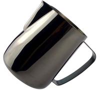 Brocca per Latte in Acciaio Inossidabile, 600 Ml/20 FL.oz, Tazza per Latte Portatile, Bricco per Schiumare Il Latte per Preparare L'Arte del caffè Latte, Cappuccino