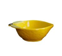 Brocca per salsa in ceramica, Salsa for latte brocca ristorante casa a forma di limone piatto for salsa in ceramica semplice personalità creativa secchiello for succhi