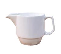 Brocca per salsa in ceramica, Salsa Latte Brocca Ristorante Home Serbatoio del latte Barattolo Porcellana di osso puro Tazza da caffè Juice Fight Gu