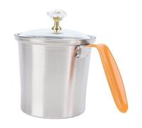 Brocca per Schiuma di Latte, 3,3x3,9 Pollici Brocca Fumante per caffè Accessori per Macchine da caffè, Latte caffè Cappuccino Latte Art Caraffa in Acciaio Inossidabile con