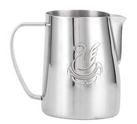 Brocca per Schiuma di Latte in Acciaio Inossidabile da 600 Ml Strumento per Barista Brocca per Cappuccinatore Espresso Brocca Fumante per Macchine da Caffè Caffè Latte Cup per Cappuccino Macchina per